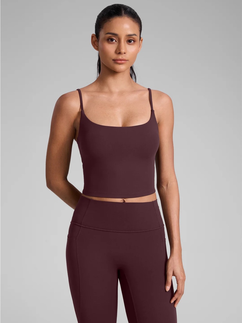 Butterlift® Built in Bra Cropped Tank